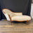 19th Century French Louis XV Antique Mahogany Chaise Lounge or Recamier Chair