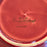 French Sarreguemines Advertising Ashtray Dish for French Brewery Champigneulles: Burgundy
