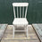 Set of Ten 19th Century Plank Seat Grange Chairs from Maine