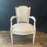 Pair of Antique French Louis XVI Neoclassical Painted Armchairs or Fauteuils