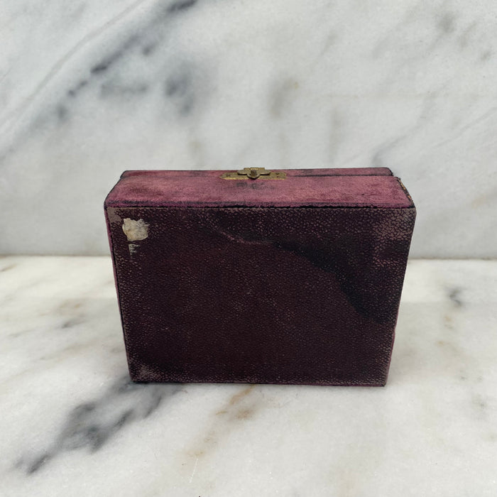 Early 19th Century British Original Georgian Wax Sealing Set in Original Box