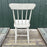 Set of Five 19th Century Plank Seat Grange Chairs from Maine