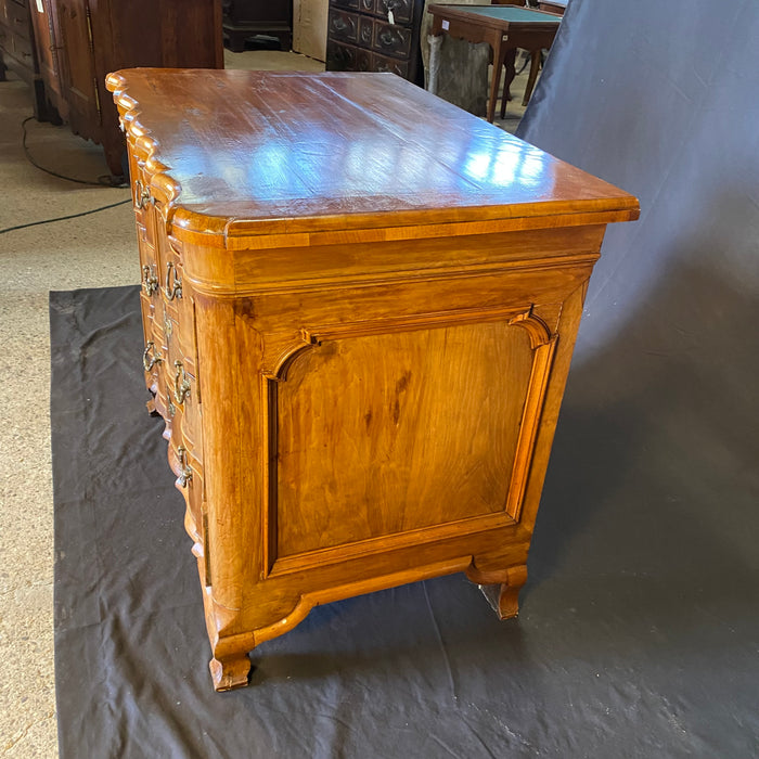 Period Dutch Rococo Walnut Commode or Chest of Drawers with Secret Drawer