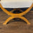 French Pair of Carved Swan Neck Benches