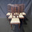 Set of Six French Oak Hand Carved 19th Century Dining Chairs