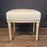 French Pair Louis XVI Painted Footstools or Ottomans