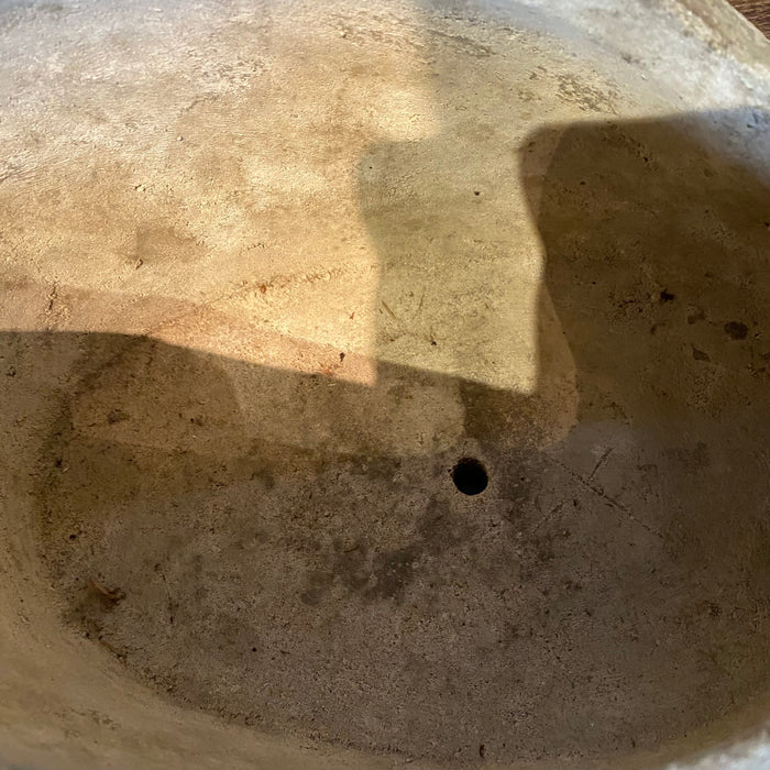 Elegant Pair of Antique French Swan Garden Planters Cast Stone