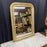 French Louis Philippe Gold Leaf Giltwood Wall Mirror Early 19th Century