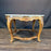 French Louis XV Marble Top Coffee Table with Exceptional Carving