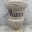 Antique Italian Apothecary Jar Venetian Porcelain Urn Large "Mirra"