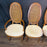 Set of 8 Midcentury French Louis XVI Style Cane Back Dining Chairs with Two Armchairs