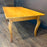 French Provincial Pine Farmhouse Dining Table with Cabriole Legs