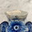 Early Antique Dutch Delft Blue and White Floral Vase, Netherlands