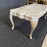 Midcentury Louis XV Style Coffee Table with Stunning Carved Marble Top