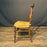 Early Rosewood Side Chair or Accent Chair with Rush Seat
