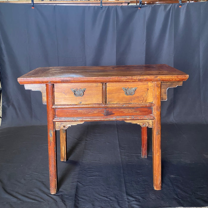 Lovely and Rustic Console, Side table or Accent Table as Found in Maine