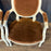 Pair of 19th Century French Louis XVI Carved and Painted Fauteuil Armchairs with Exceptional Carving