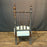 Antique Child’s Turned Wood Bobbin Spindle Armchair Nursery Chair with Finial Posts