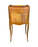 French Louis XV Side Table, Accent Table or Nightstand with Faux Book Cabinet and Gallery Top
