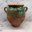 French Confit Pot with Green Glaze from the 19th Century #9071
