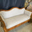 19th Century Swedish Biedermeier Carved Three-Seat Sofa Couch Settle, Loveseat or Settee