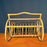 Antique Bent Rattan Cane Magazine Rack