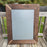 Large French 16th Century Renaissance Painted and Gilt and Ebony Carved Framed Mirror