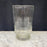 Hand-Blown Clear Glass Hurricane Vase, Footed Candle Holder and Centerpiece