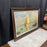 Mid-Century French Impressionist Oil Painting of Sailboats in a Harbor, Signed Gautier