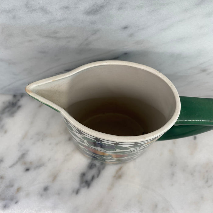 Antique Villeroy & Boch Wallerfangen Saar Basin Fruit Pitcher