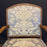 Antique French Pair Louis XIV Armchairs or Fauteuils with Os de Mouton Stretchers