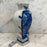 Early Antique Dutch Delft Blue and White Floral Vase, Netherlands