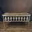 Antique French Wrought Iron Console Table with Marble Top | Balcony Railing Console Large