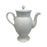 Antique French Porcelain Coffee Pot or Tea Pot with Swan Neck