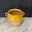 French Confit Pot with Yellow Glaze from the 19th Century #8860