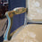 French Louis XV Painted Sofa and Two Fauteuils or Armchairs Parlor or Salon Set from St. Tropez, France