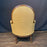 Fine Carved French Louis XVI Armchair or Bergere Chair with Exquisite Carving
