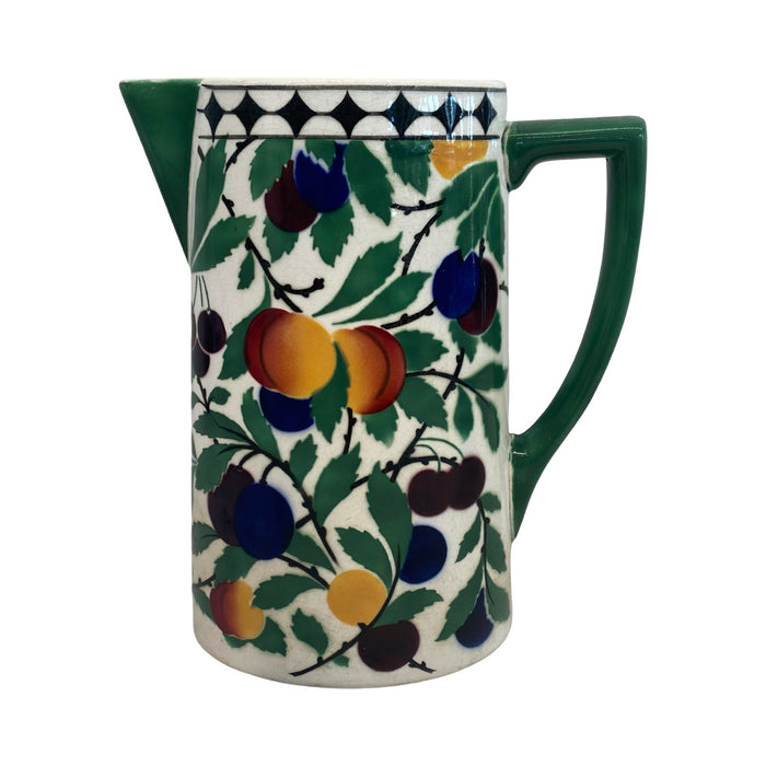 Antique Villeroy & Boch Wallerfangen Saar Basin Fruit Pitcher