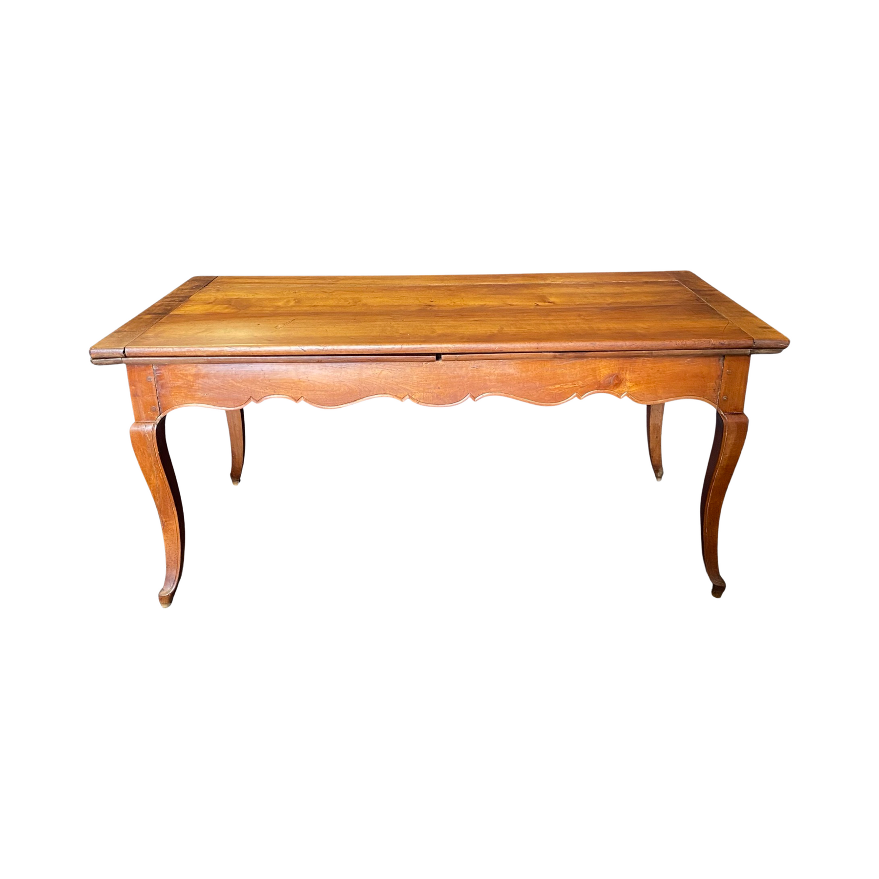 Antique 19th Century French Provincial Farmhouse Dining Table with