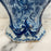 Antique Dutch Delft Blue and White Faience Vase