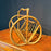 Antique Bent Rattan Cane Magazine Rack