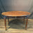 Early Primitive French Country 18th Century Oval Drop Leaf Side Table or Small Dining Table
