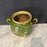 French Confit Pot with Green Glaze from the 19th Century #8857