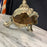 Pair of Tall Antique French Gilt Metal Church Altar Candlestick Table Lamps