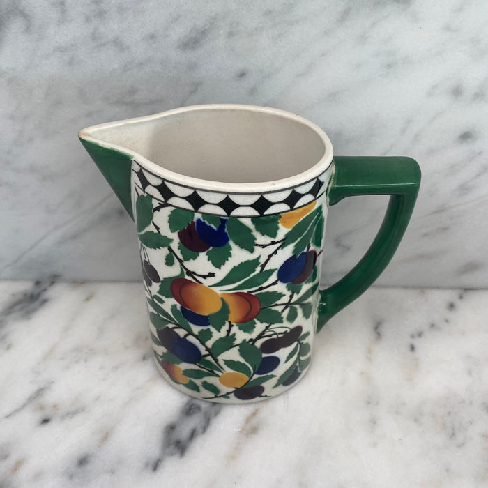Antique Villeroy & Boch Wallerfangen Saar Basin Fruit Pitcher