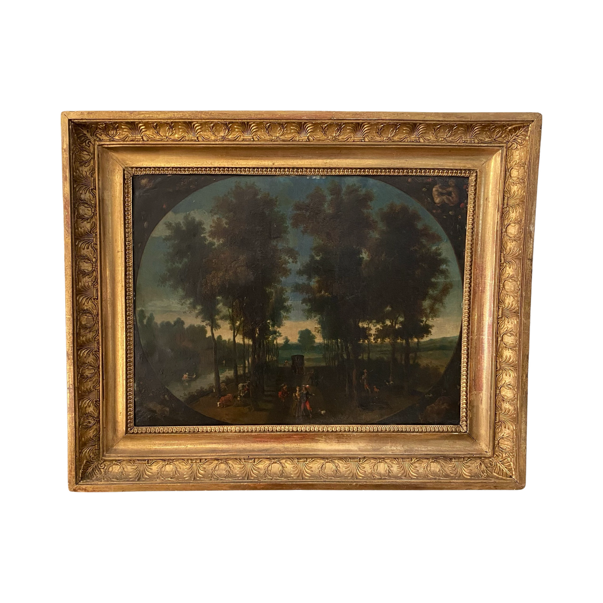 17th Century Oil Painting on Copper: Attributed to Flemish Listed