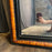 French Louis Philippe Faux Painted Mirror with Original Plate