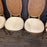 Set of 8 Midcentury French Louis XVI Style Cane Back Dining Chairs with Two Armchairs