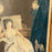 Matching Pair of late 18th Century Desnoyer Artwork: French Color Engravings Framed in Period Gold Leaf Frames