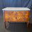 Early 19th Century French Continental Neoclassical Fruitwood Directoire Commode with Lion Pulls and Original Marble Top